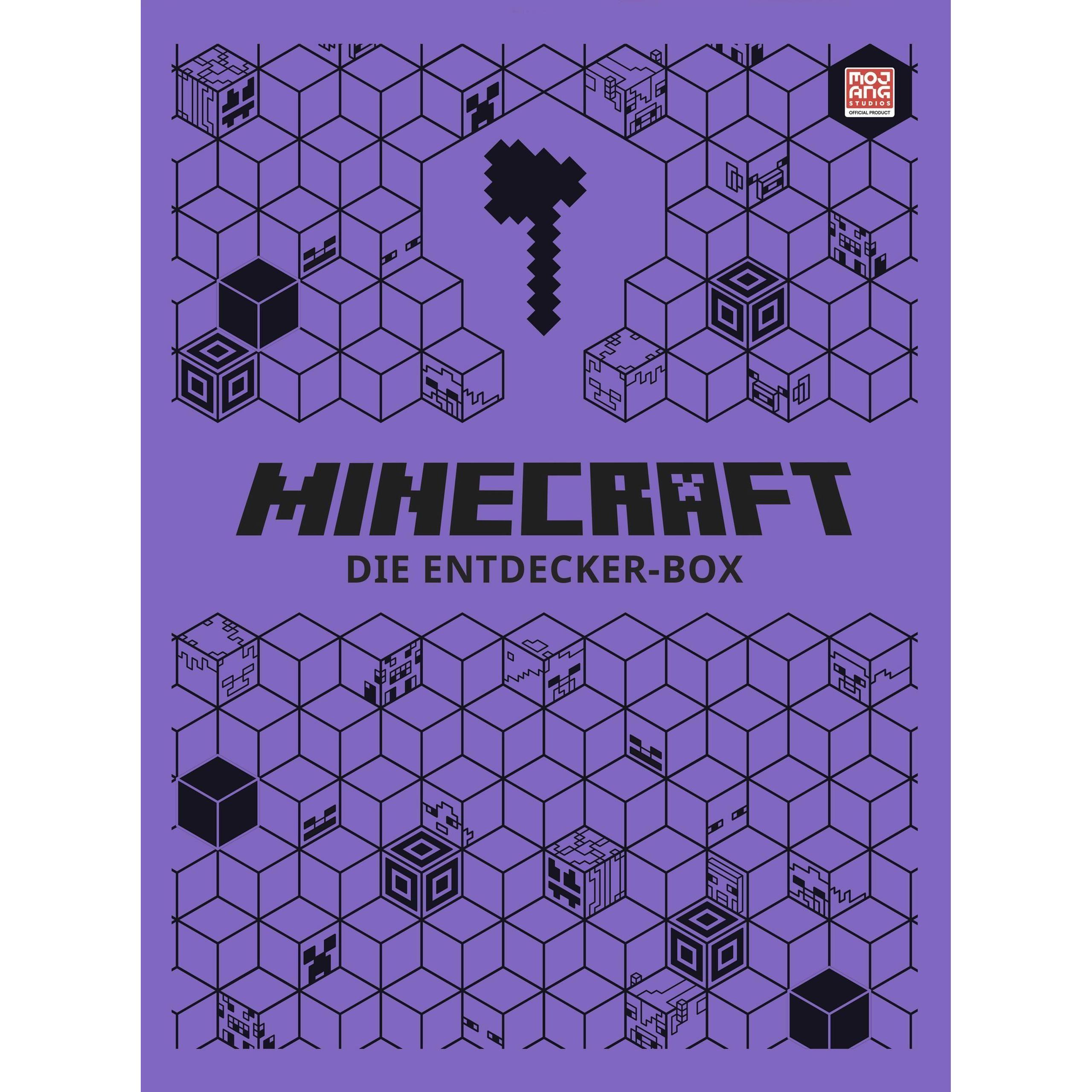 Minecraft – Die Entdecker-Box. Geschenkschuber mit drei exklusiven Sonderausgaben, Poster, Kinderbücher von Minecraft