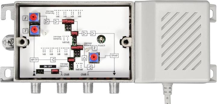 Produktbild Axing Hausanschlussverstärker BVS 15-68 mit Rückkanal 38dB 1006 Mhz