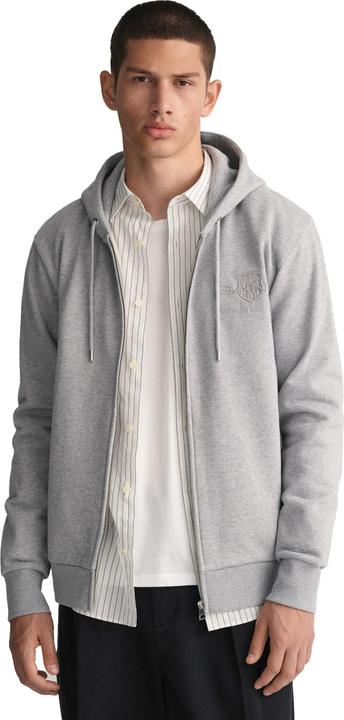 Actual product image GANT Regular Tonal Shield Full Zip Hoodie (XL)