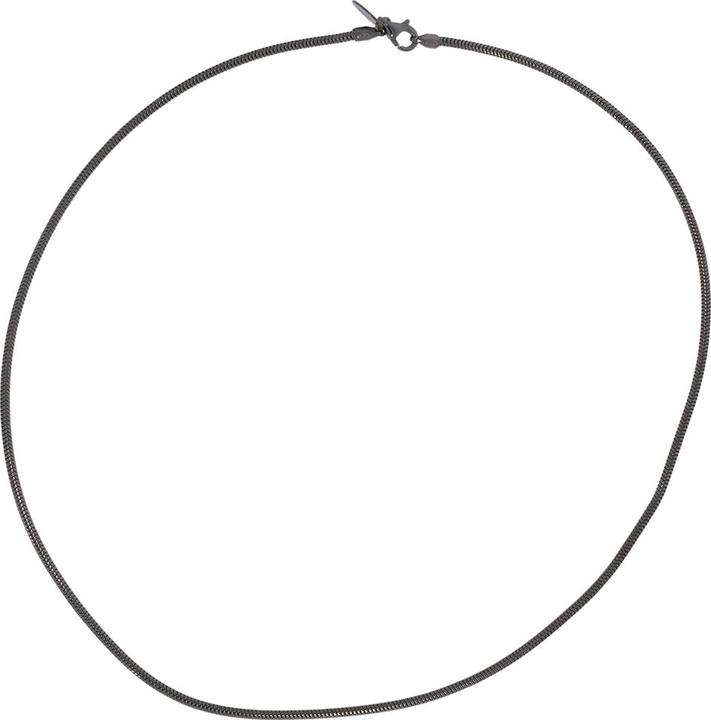 Immagine prodotto Xen Catena a serpente lunga 42 cm in argento 925 rodiato nero (Argento 925, 42 cm)