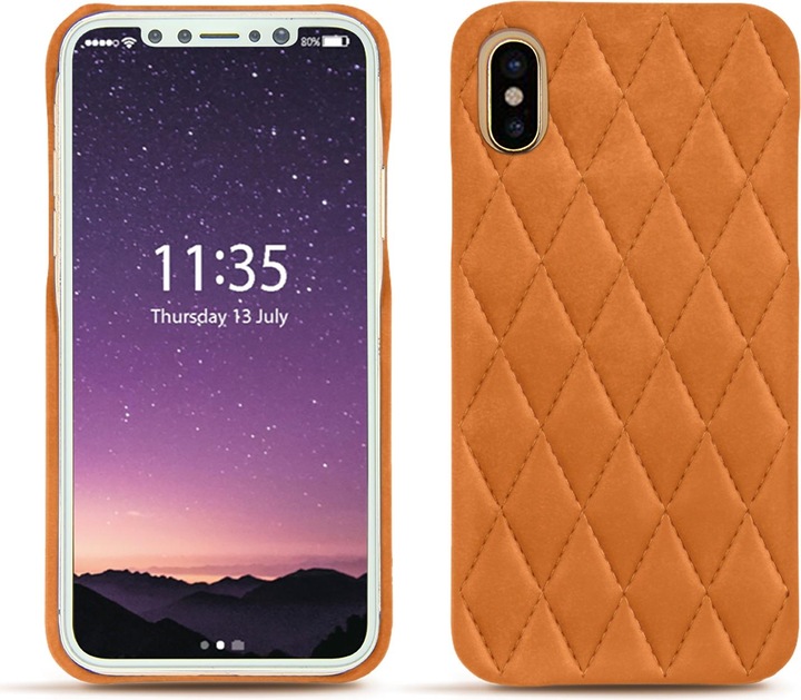 Actual product image Noreve Leather cover (Apple iPhone X)