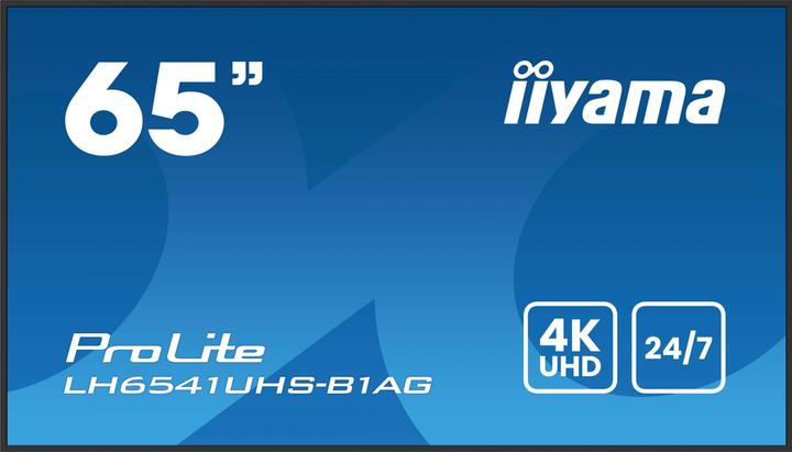 iiyama 164.0cm(65") LH6541UHS-B1AG 16:9 3xHDMI+USB IPS (Speditionsversand) (3840 x 2160 Pixels, 64.50")