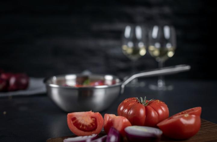 Image du produit Kuhn Rikon CULINARY FIVEPLY Sauteuse sans revêtement Ø 16 cm (16 cm, Casserole à manche, Acier inoxydable)