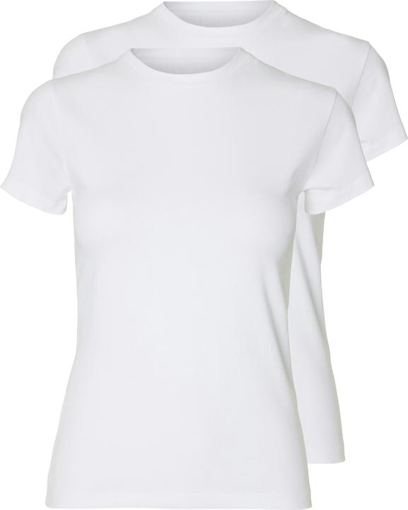 Produktbild Selected 2-Pack T-Shirt mit Rundhalsausschnitt (M)