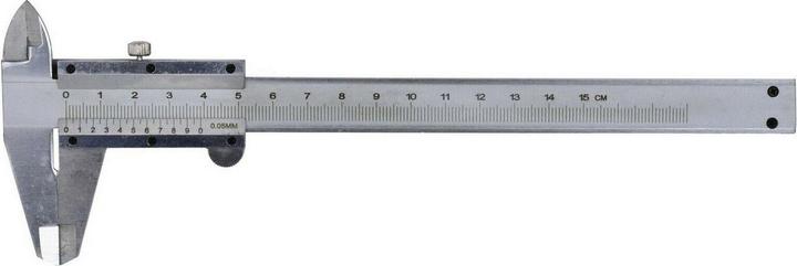 Produktbild GEKO Gleitmassstab aus Metall, 0-150mm x 0,05 (15 cm)