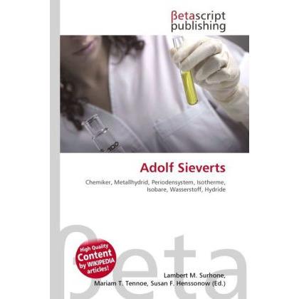 Adolf Sieverts, Fachbücher