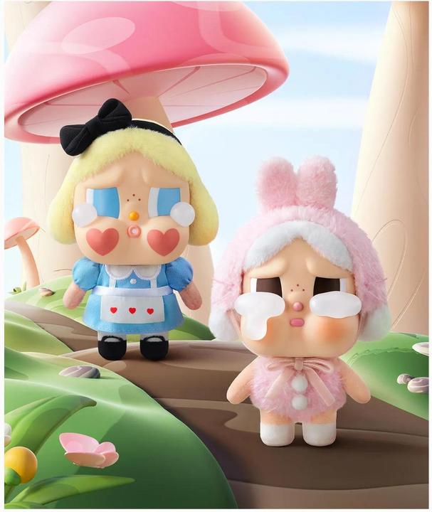Actual product image Pop Mart Plüsch-Anhänger Labubu Crybaby Crying Again Blind Box