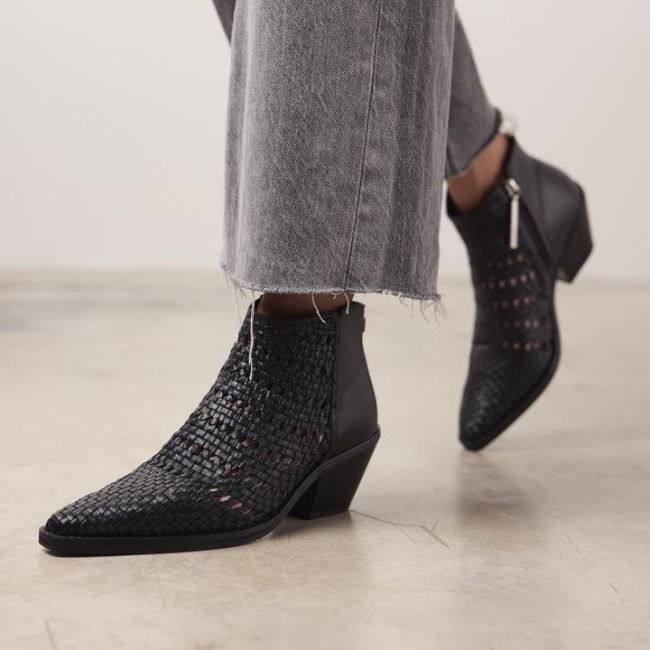 Actual product image Gioseppo Braided Cowboy Boots (41)