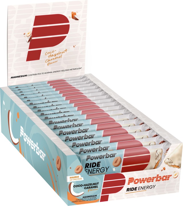 Produktbild Powerbar Ride Energy (Haselnuss, Karamell, Schokolade, 18 Stk., 990 g)