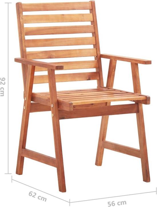 Actual product image vidaXL Garden chair