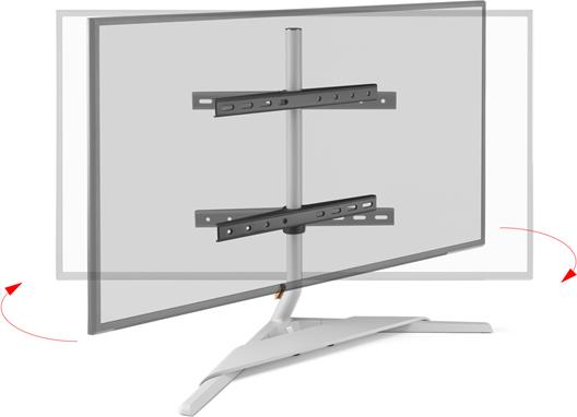 Produktbild One for All 70" TV Stand Design Table Top light (70", 40 kg)