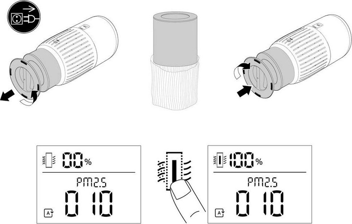 Productafbeelding Bosch Home Comfort Air 2000 Ersatzfilter (1 x)