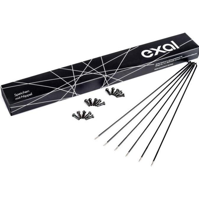 Exal SPEICHE DD 2/1,8/2 SCHW,288MM,100ST