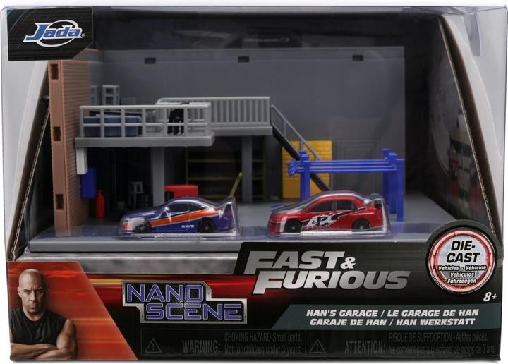 Produktbild Jada Fast & Furious Nano Han's Garage Diorama