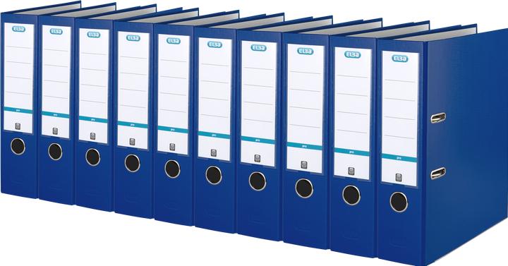 Produktbild Elba Ordner smart PP-Papier, Rückenbreite: 80 mm, hellblau DIN A4, Einband aussen PP (A4, 80 mm, 1 Stück)