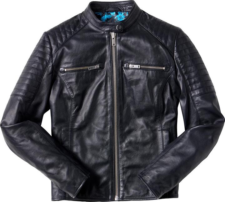 Actual product image Joe Browns Quilted Sleeve Biker Jacket (38)