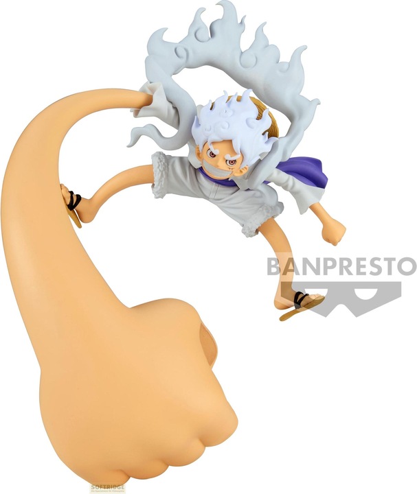 Actual product image Banpresto One Piece - Monkey D. Luffy Gear 5 (Pen Holder)