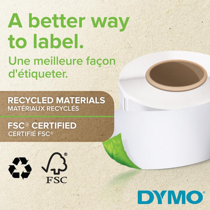 Actual product image Dymo LW shipping labels large pack 6Rl 140pcs/roll (10.20 cm)