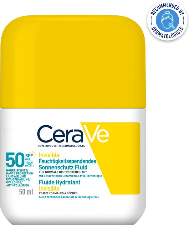 Produktbild CeraVe Sonnenschutz Fluid (SPF 50, 50 ml)