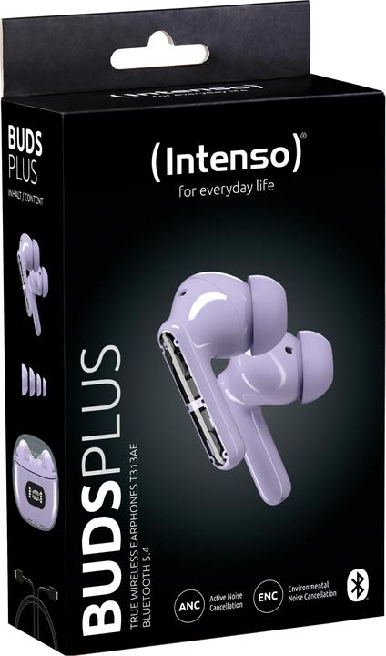 Produktbild Intenso Buds Plus (ANC, 7.50 h, Kabelgebunden)