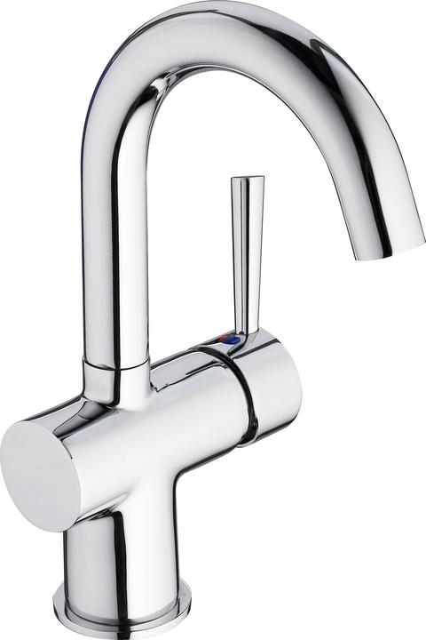 Produktbild Schütte Wasserhahn Bad CORNWALL Waschtischarmatur Chrom Aufsatzwaschbecken Einhebelmischer 79011