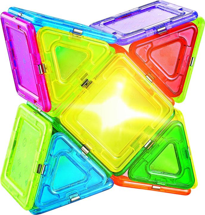 Productafbeelding Liniex Magnatix - Magnetische tegels met licht 27 stuks - (90159)