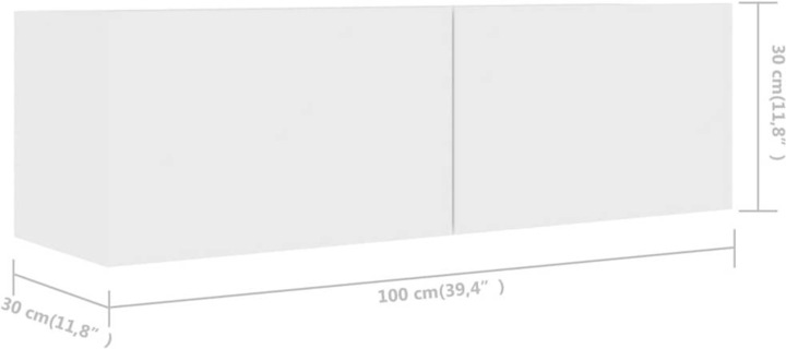 Produktbild VidaXL Titan (30.5 x 30 x 110 cm)