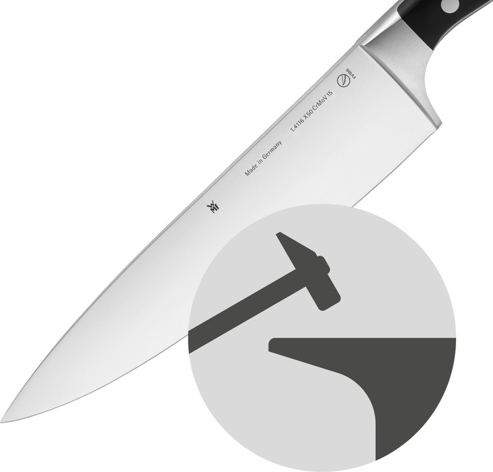Produktbild WMF Spitzenklasse Plus Tranchierset 2teilig, Made in Germany, 1 Messer geschmiedet (1 Stück, Messer)