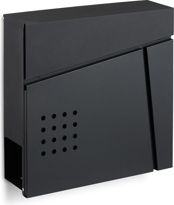 1x Briefkasten, 2x Schlüssel, Mit Anleitung und Wandmontagematerial