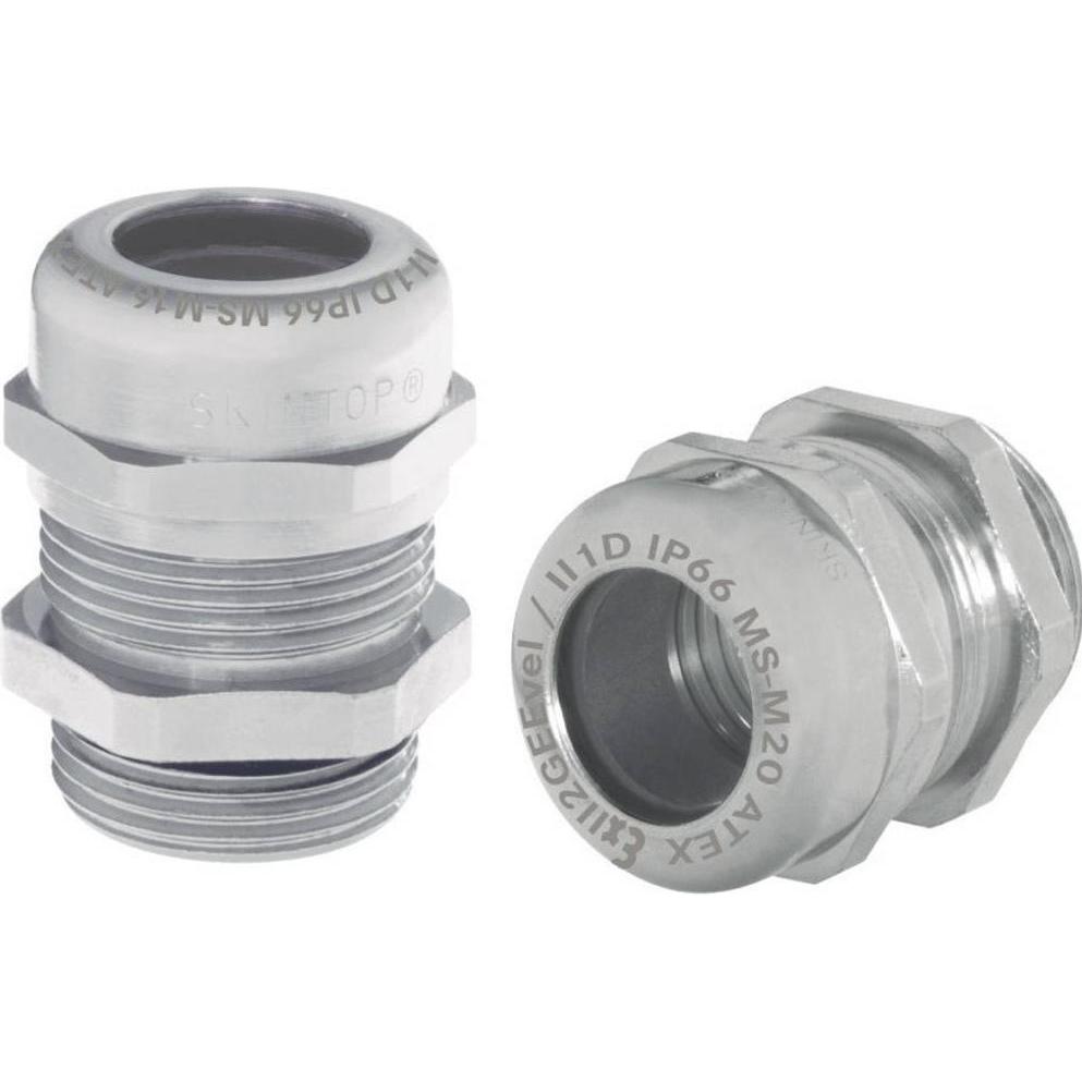 Lapp, Kabelverbindung, Kabelverschraubung ATEX SKINTOP M20 x 1.5 7...13 mm x 8 mm Polyamid metallic IP6 (SKINTOP MS-M 20...