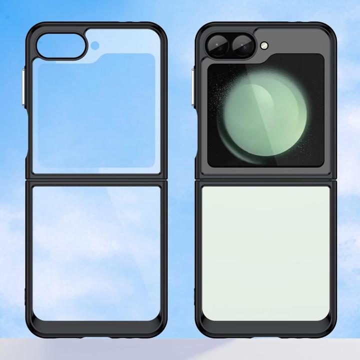 Actual product image Cover-Discount Galaxy Z Flip6 - Protective acrylic mobile phone case with raised edge (Samsung Galaxy Z Flip6)