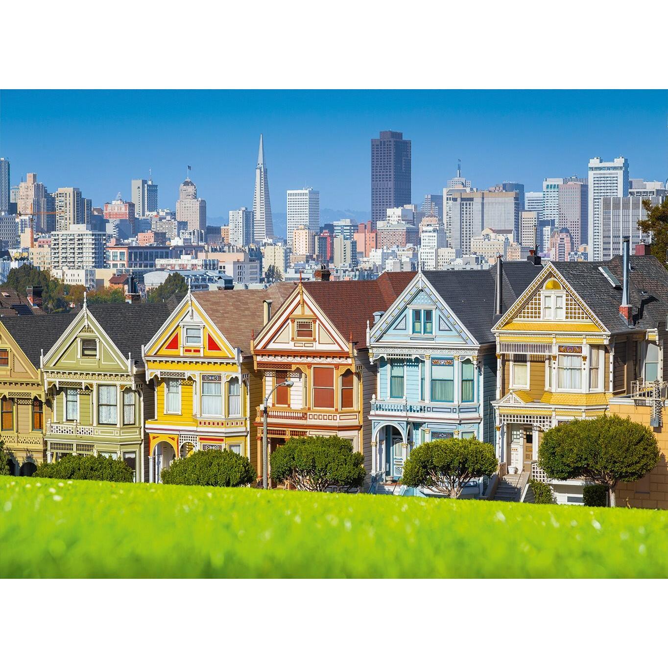 Thumbnail - Bluebird Puzzle 3000 bunte Häuser in San Francisco (3000 Teile)