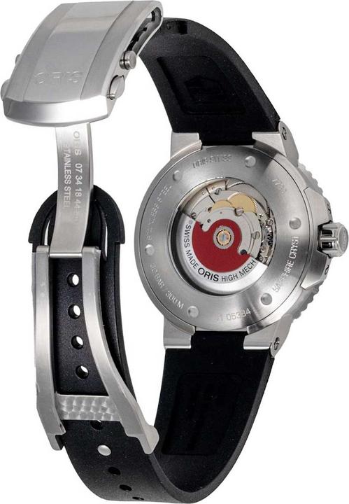 Immagine prodotto Oris 01 733 7730 4135-07 4 24 64EB Herrenuhr Aquis Date 43,5mm 30ATM (Fatto in Svizzera, Lunetta girevole a sinistra)