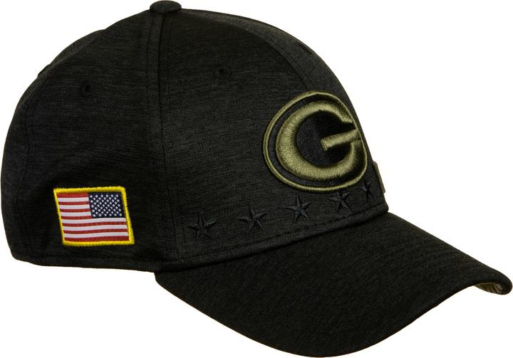 Actual product image New Era 39Thirty NFL Salute to Service Green Bay Packers Cap (M, L)