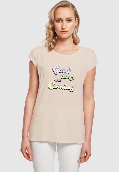 Produktbild Merchcode Ladies Good Things Extended Shoulder Tee - 112623 (L)