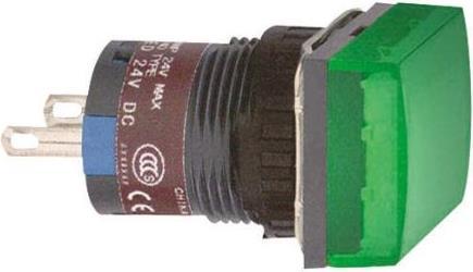 Actual product image Schneider Electric Indicator light 24Vdc blue square