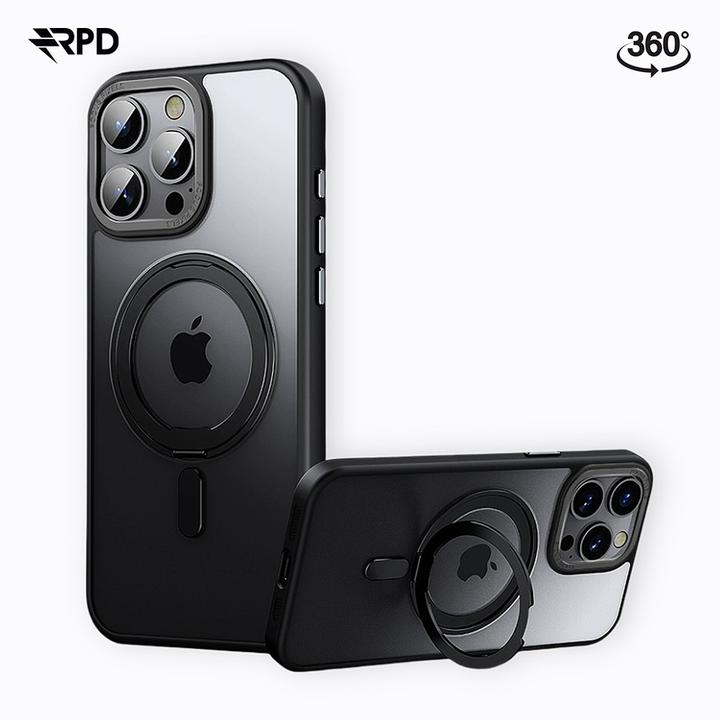 Immagine prodotto RPD Apple Phone 17 Pro - 360 Grad Magsafe Stand Etui schwarz (Apple iPhone 17 Pro)