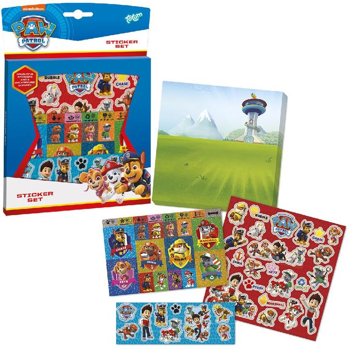 Actual product image Totum Paw Patrol Sticker Set