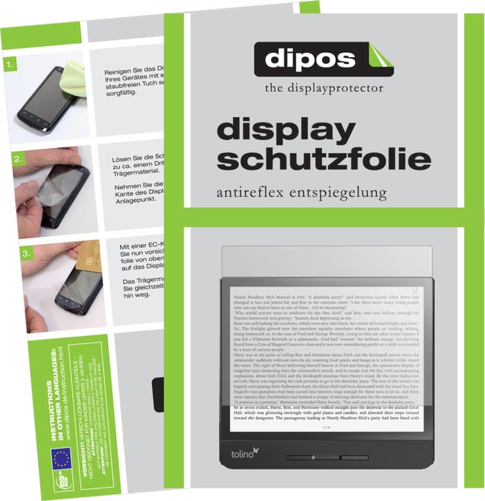Produktbild Dipos Displayschutzfolie Antireflex (2 Stück, epos 2)