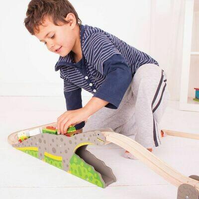 Actual product image Bigjigs Wood rails - drawbridge