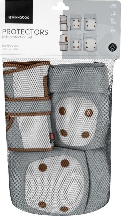 Produktbild Kikkaboo Kinder Schutzausrüstung (XS, Handgelenkschoner, Knieschoner, Ellbogenschoner, 6 Stück)