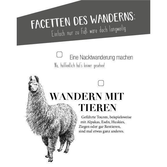 Thumbnail - Bucket List für Wanderer, Ratgeber von Jarle Sänger