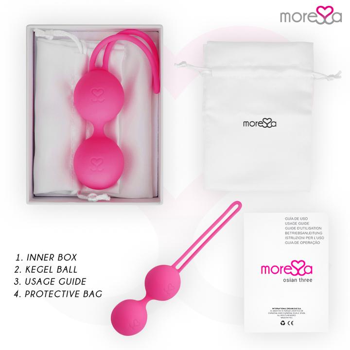 Produktbild Moressa Osian Drei Premium Silikon Rosa