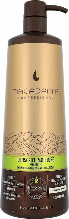Macadamia Ultra Rich Moisture Shampoo (1000 ml, Flüssiges Shampoo)