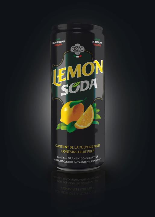 Image du produit Crodo Soda au citron (24 x 33 cl)