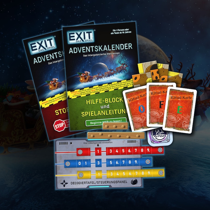 Actual product image Kosmos EXIT® - The game: Advent calendar