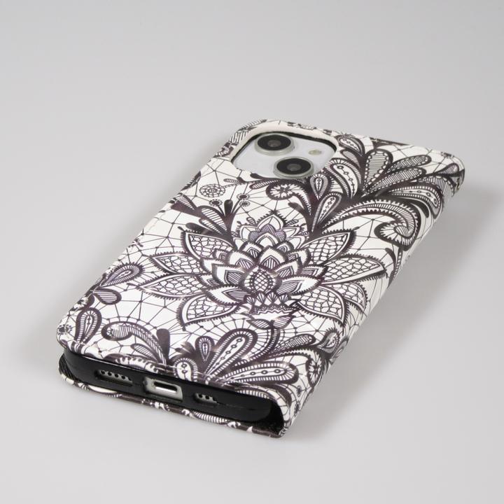 Actual product image PhoneLook Fourre Flip Black & White Mandala (Apple iPhone 14)
