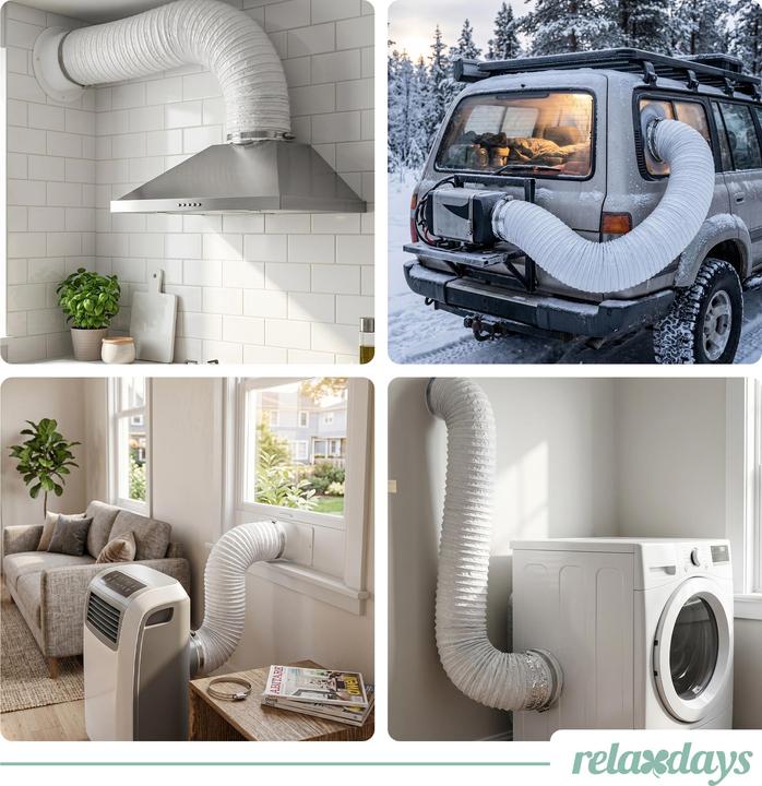 Produktbild Relaxdays Abluftschlauch