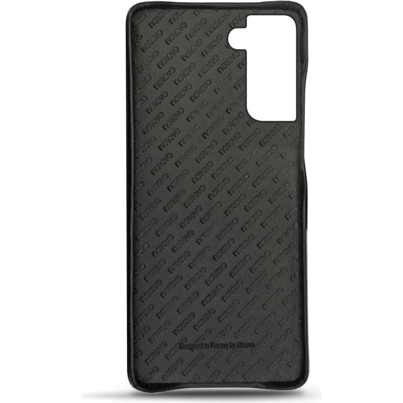 Thumbnail - Noreve Lederschutzhülle (Samsung Galaxy S21), Smartphone Hülle, Schwarz
