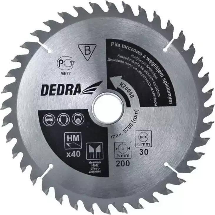 Dedra, Sägeblatt, Kreissäge 250x30mm 80z. mit Hartmetall - H25080